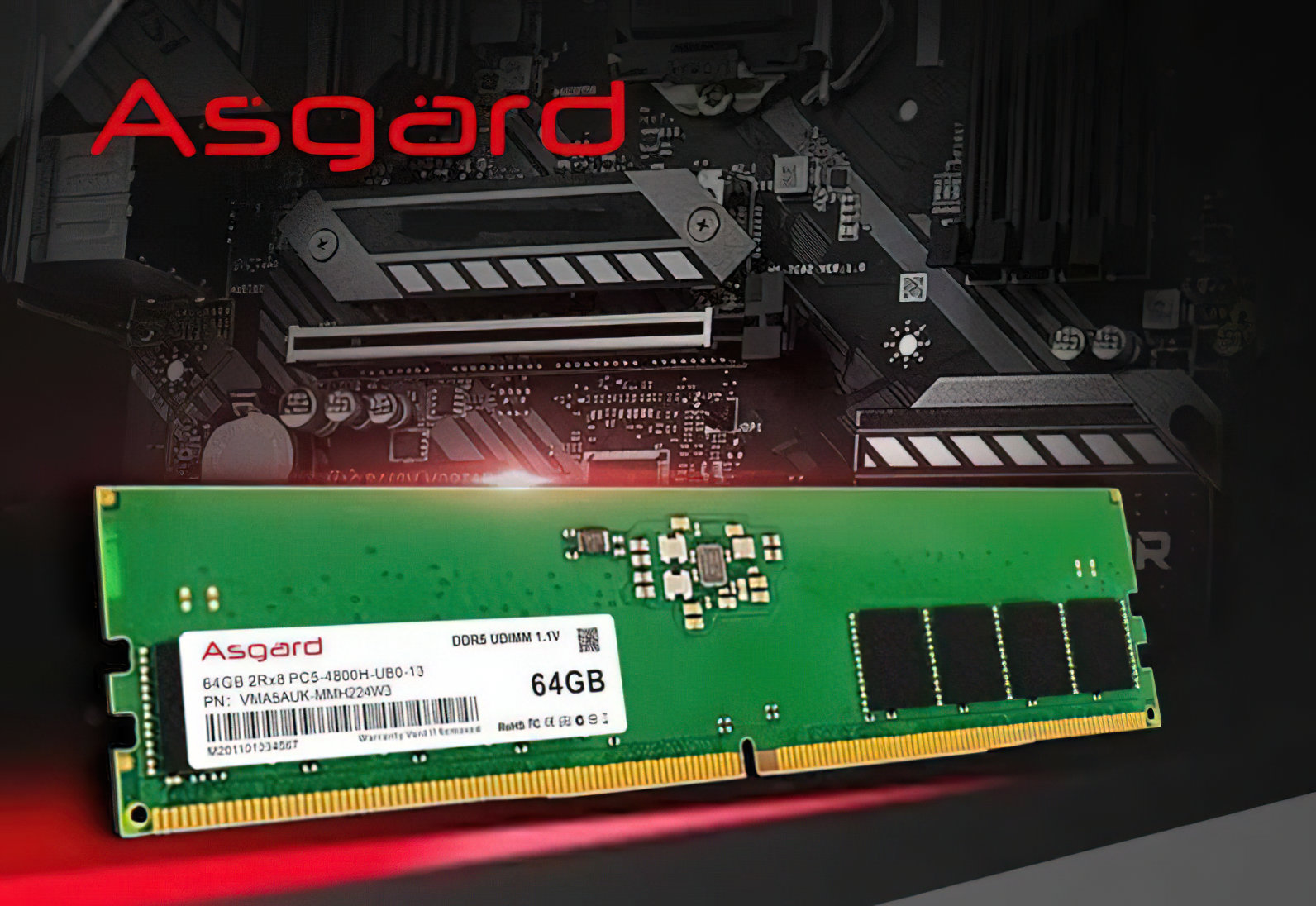 ASGARD oficjalnie zapowiada pierwsze pamięci RAM DDR5