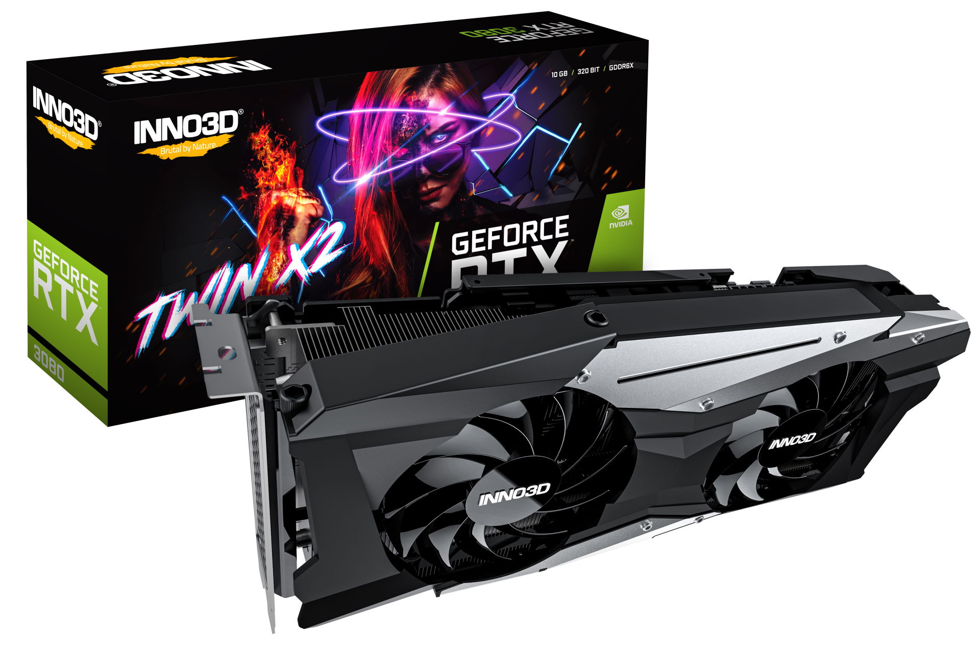 Inno3D prezentuje grafikę RTX 3080 TwinX2 OC - wysoka wydajność w małej formie