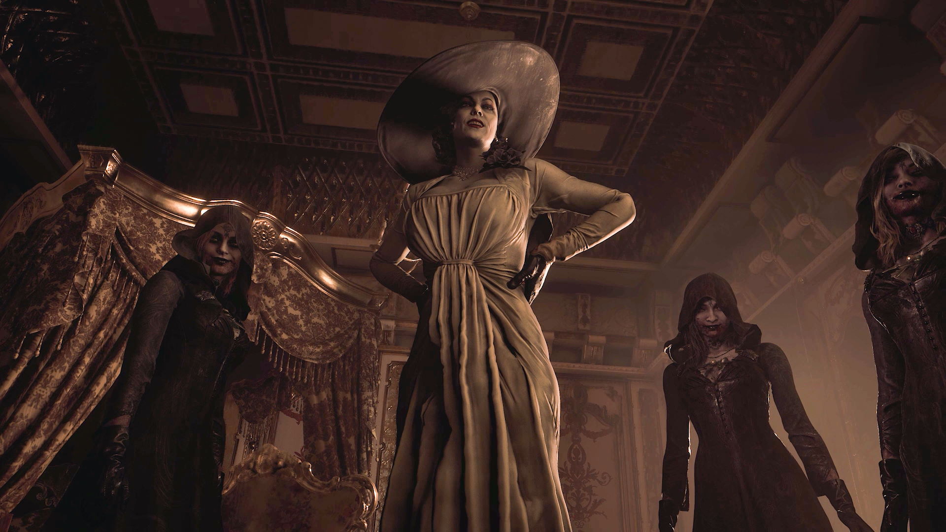 Gracze oszaleli na punkcie Lady Dimitrescu z Resident Evil VIII. Jej wzrost przeraża