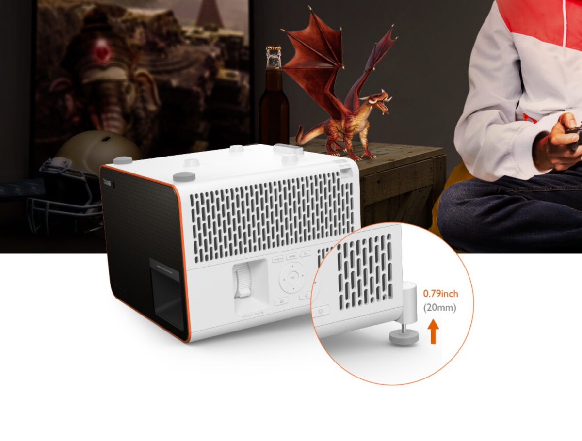 BenQ X1300i: projektor 4LED do gier i rozrywki z Android TV