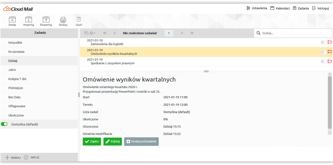 CloudMail od nazwa.pl – poczta e-mail, na której atuty warto zwrócić uwagę