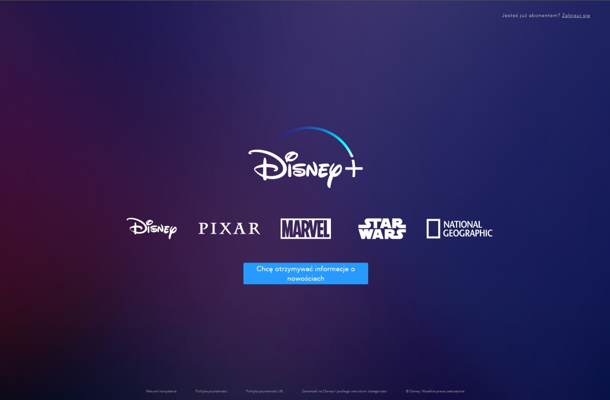 Disney+ ma już 95 milionów subskrybentów