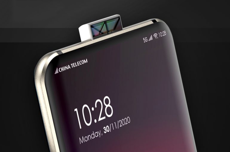 Koncepcyjny Oppo Reno z dwustronnym wysuwanym aparatem