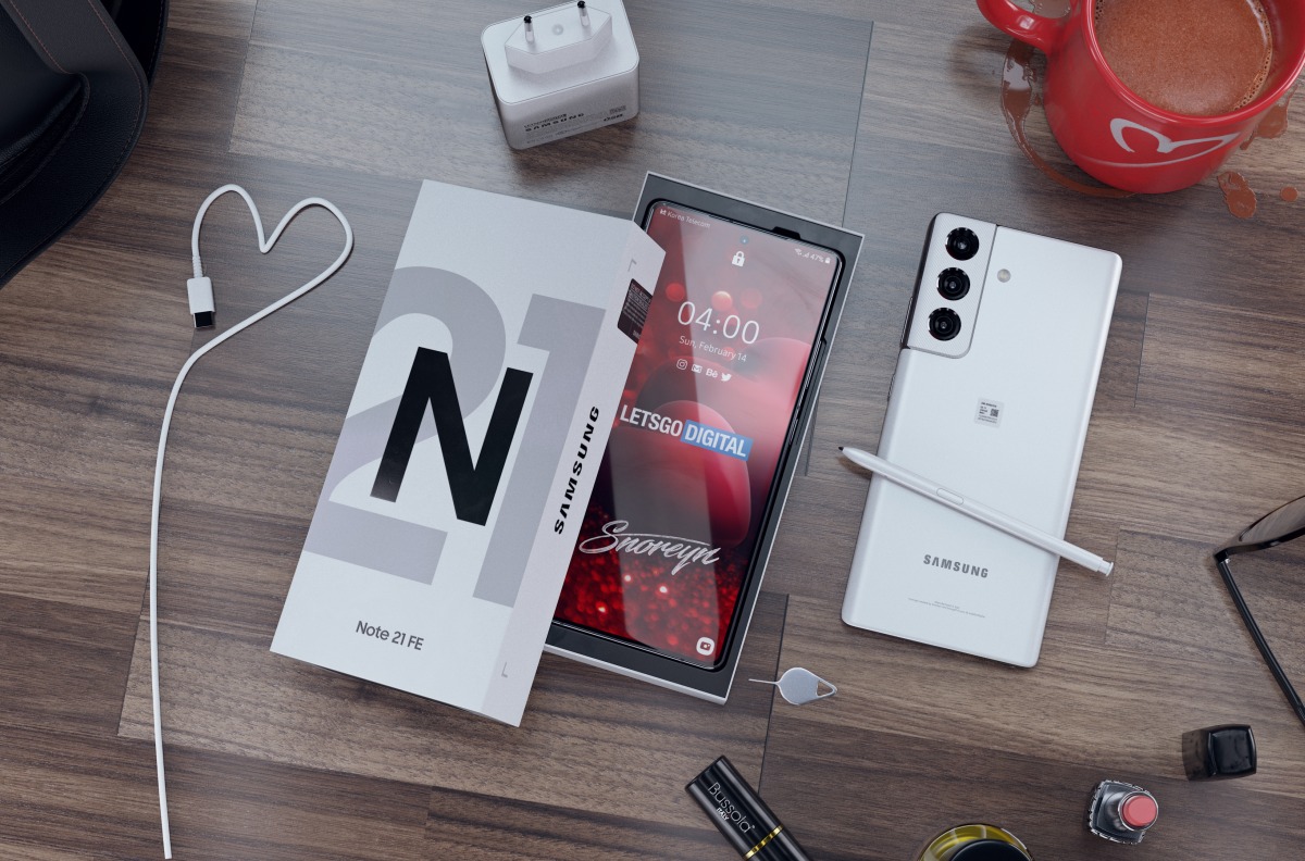 Tak mógłby wyglądać Samsung Galaxy Note21 FE