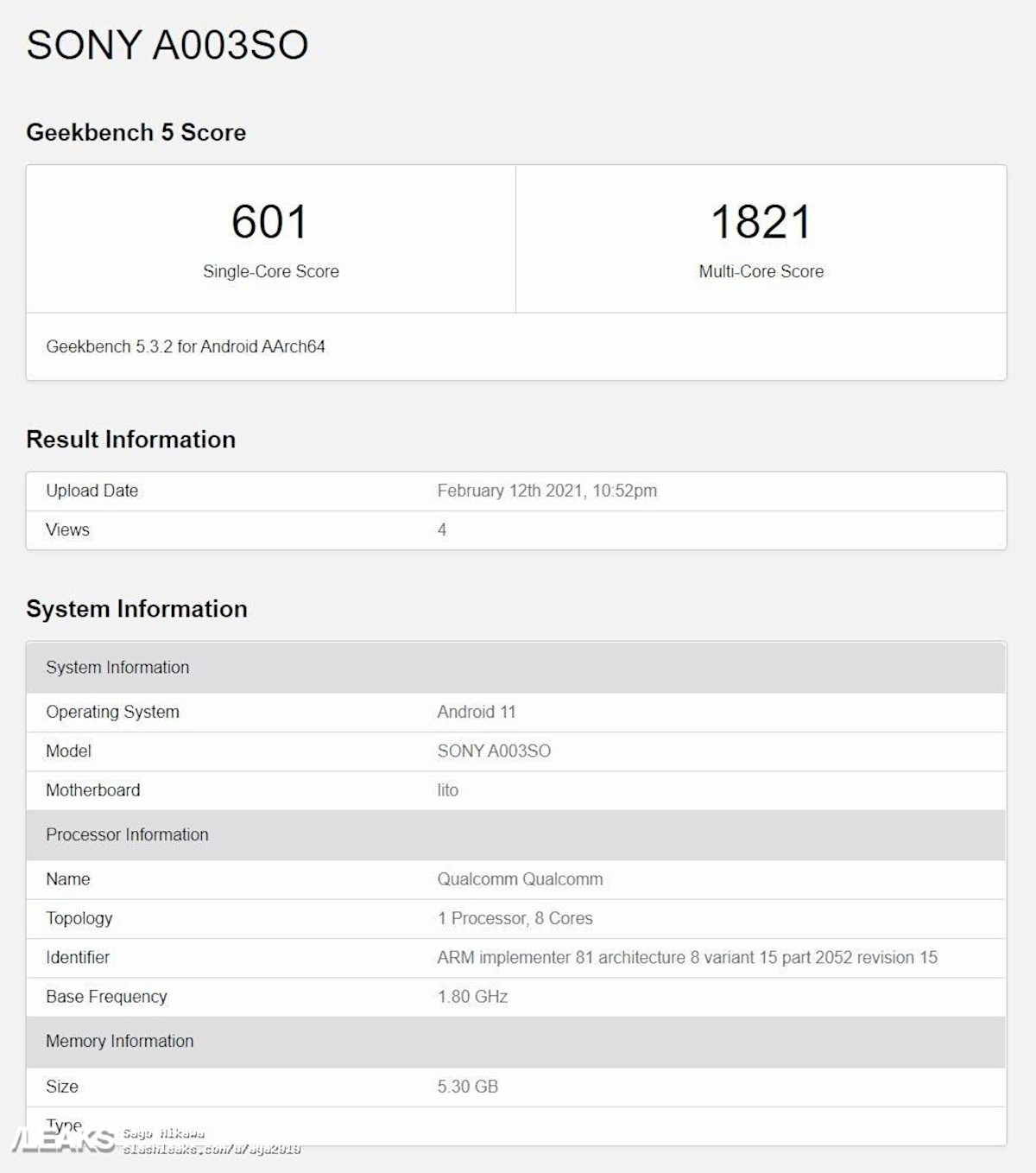 Sony Xperia 10 III pojawia się w bazie Geekbench