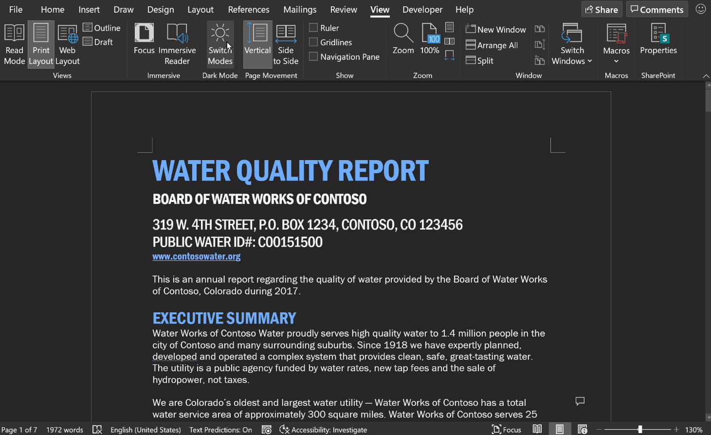 Microsoft Word - tryb ciemny staje się jeszcze ciemniejszy
