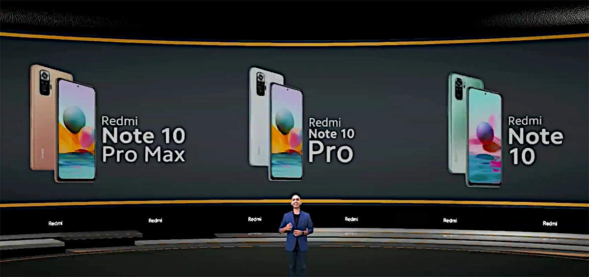 Trzy telefony z serii Redmi Note 10: premiera wersji dla Indii