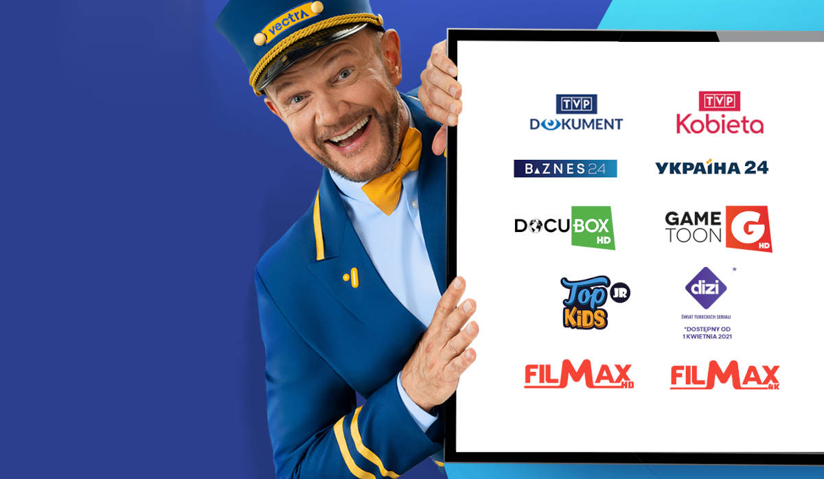 Vectra wprowadza 9 nowych kanałów. Dla fanów e-sportu, tureckich seriali, dokumentów oraz filmów 4K...