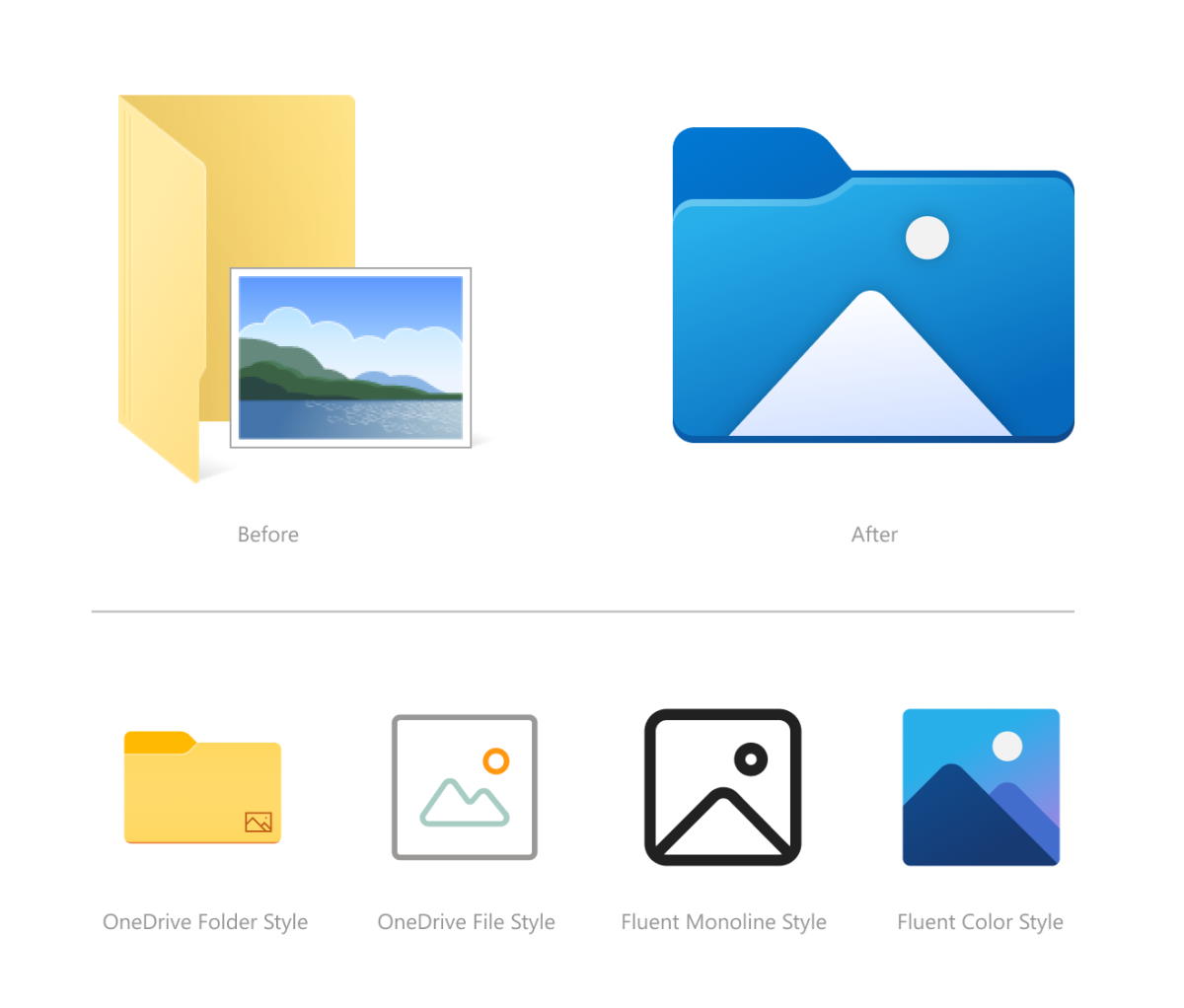 Windows 10 otrzyma nowy zestaw ikon systemowych. Będzie bardziej kolorowo