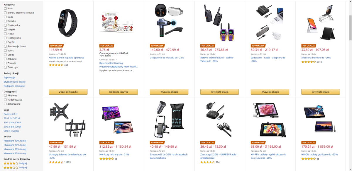 Amazon.pl już działa! Polska wersja sklepu oficjalnie wystartowała