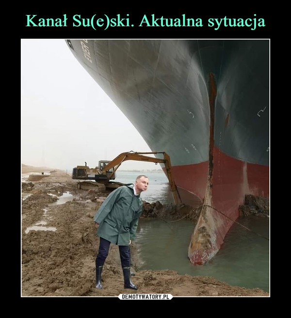 Udało się ruszyć Ever Given, kanał Sueski zostanie odblokowany