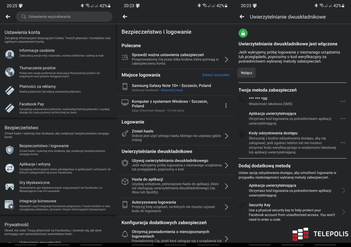 Konto na Facebooku zabezpieczysz fizycznym kluczem bezpieczeństwa