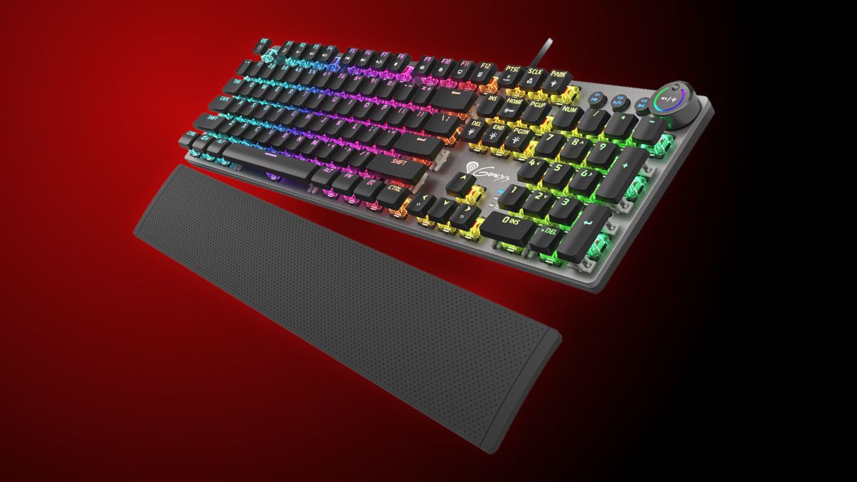 Genesis Thor 380, 400 i 401 RGB - debiutują niedrogie niskoprofilowe klawiatury mechaniczne