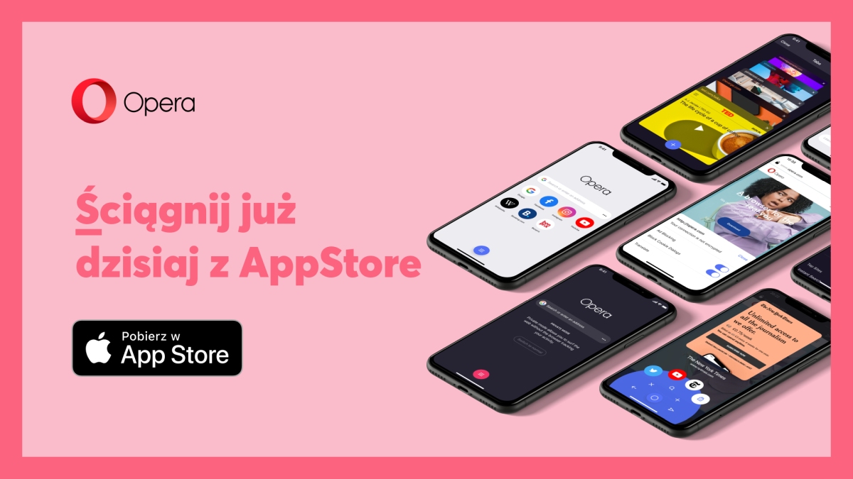 Nowa Opera na iOS z odnowionym interfejsem