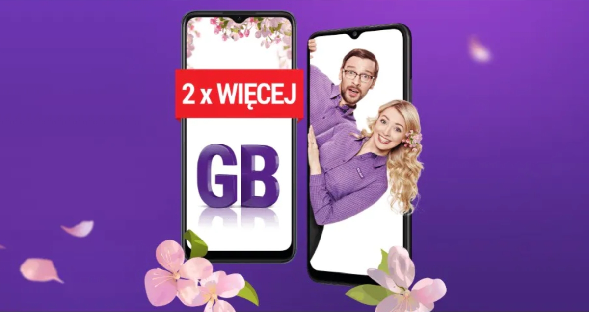 Play na wiosnę podwaja gigabajty w abonamentach