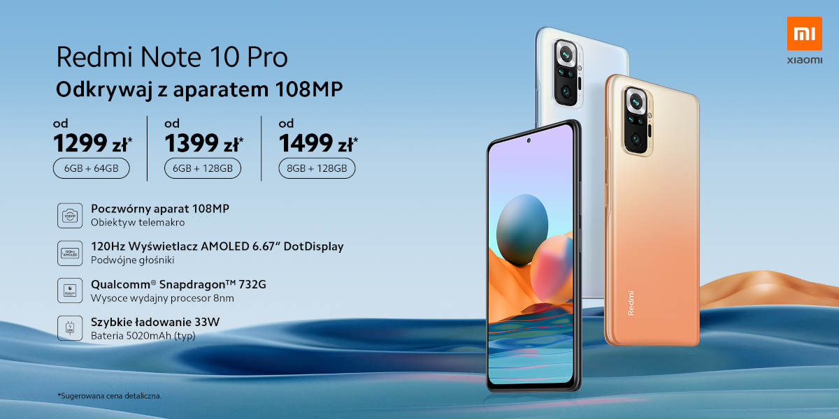 Konkurencja już się pakuje! Oto polskie ceny Redmi Note 10 i Redmi Note 10 Pro