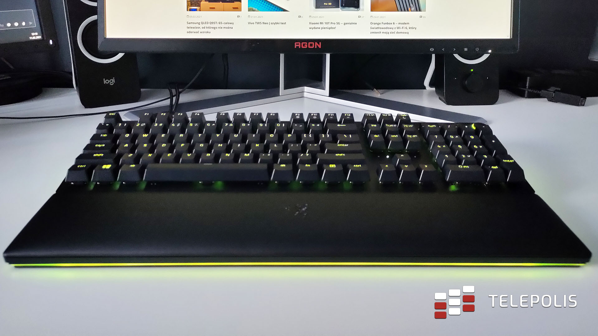Razer Huntsman V2 Analog test klawiatury, która wyprzedza swoje czasy