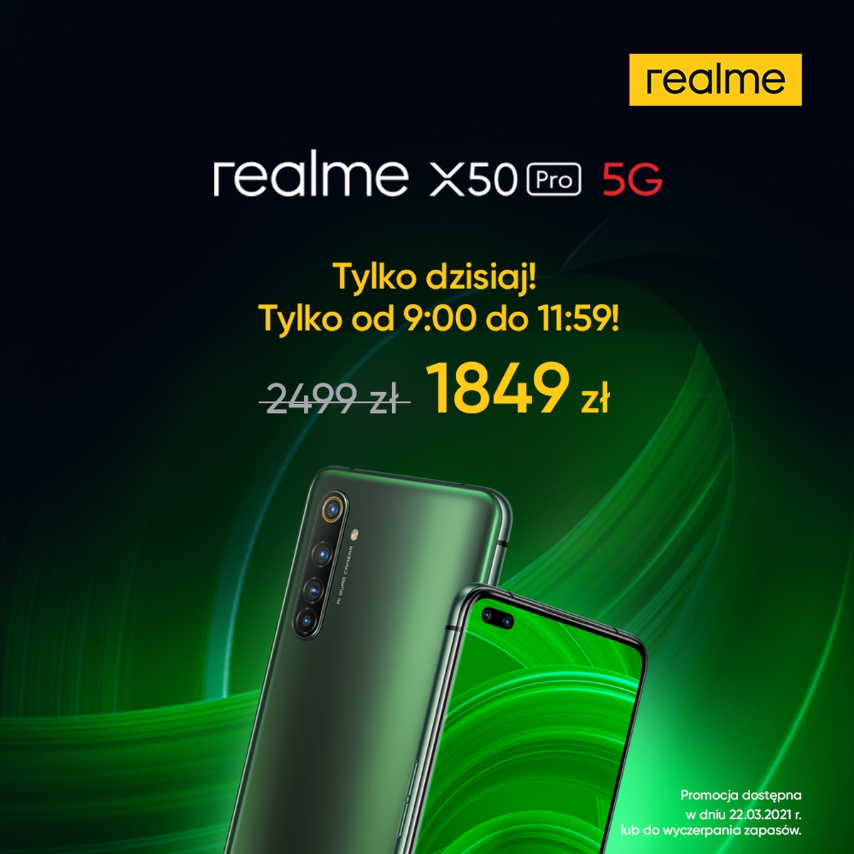 Realme X50 Pro 5G w promocji taniej aż o 650 zł