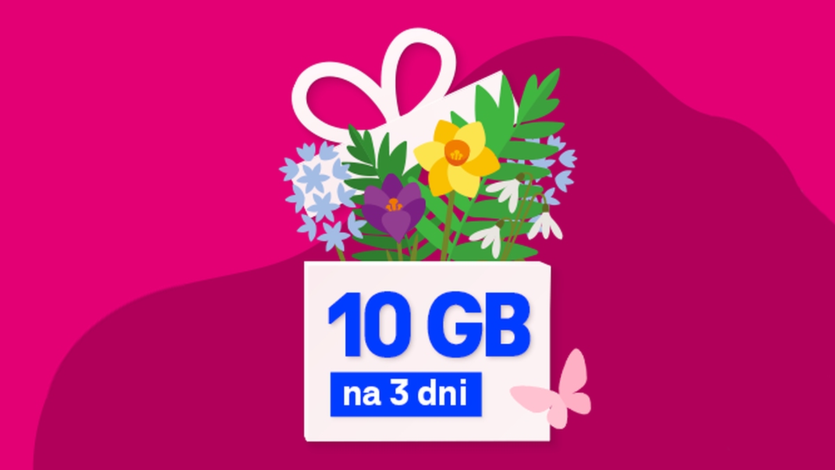 T-Mobile wita wiosnę darmową paczką 10 GB Internetu