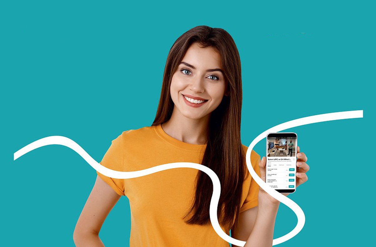 Wizytę w salonie UPC zarezerwujesz poprzez Booksy