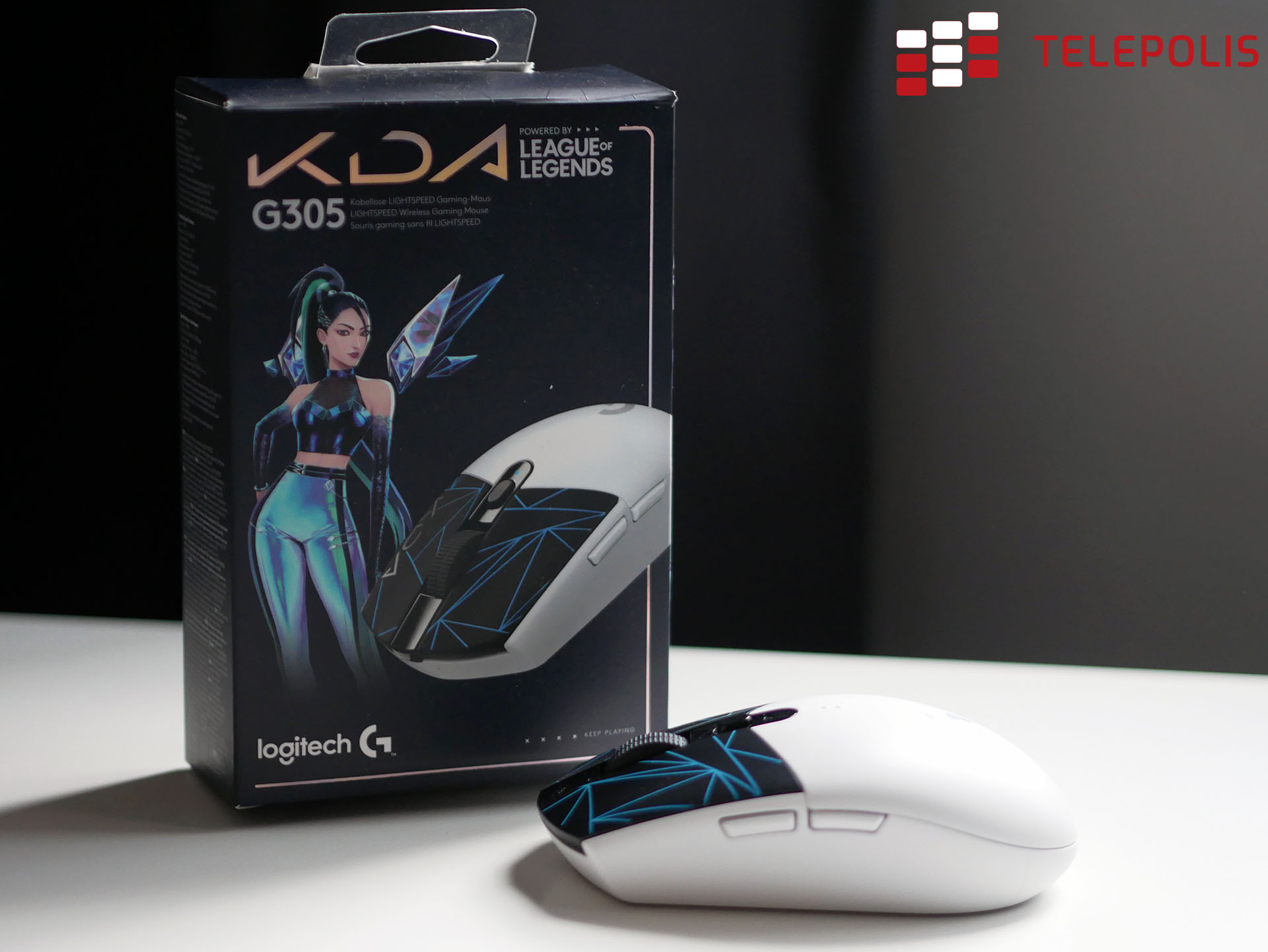 Logitech G305 K/DA | szybki test myszki dla fanów League of Legends