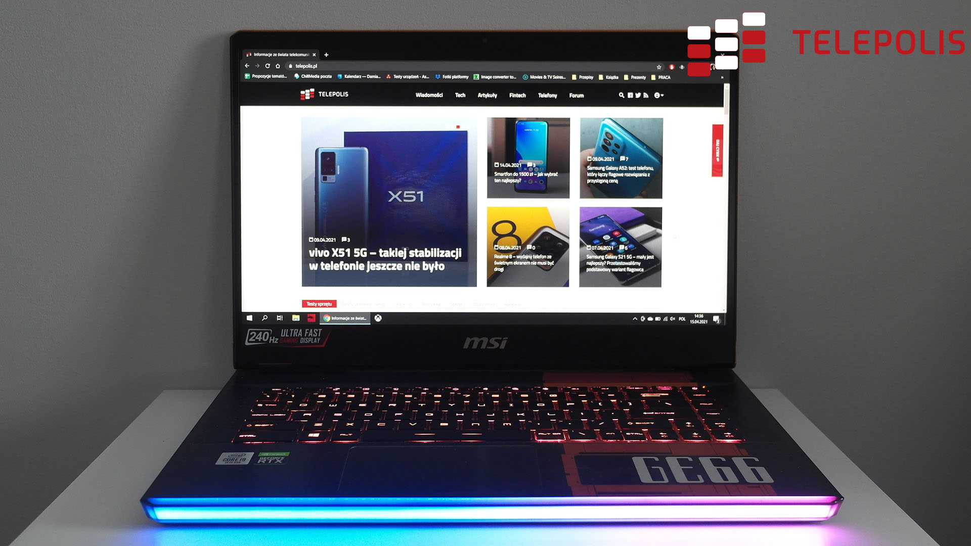 MSI GE66 Dragonshield – test nietypowego, ale potężnego laptopa dla graczy