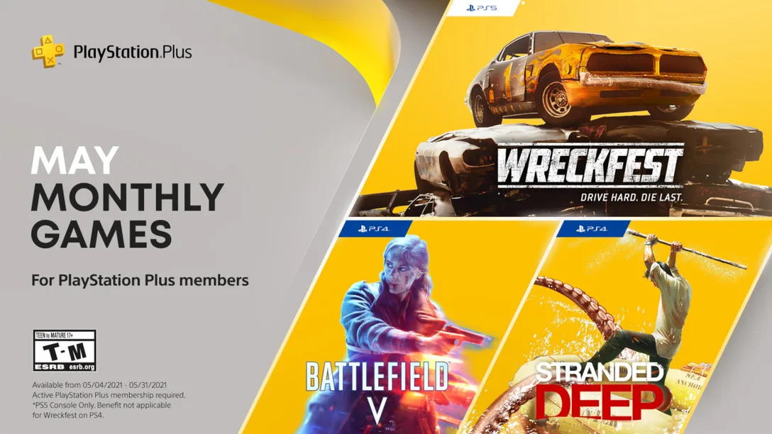 PlayStation Plus na maj - poznaliśmy oficjalne gry