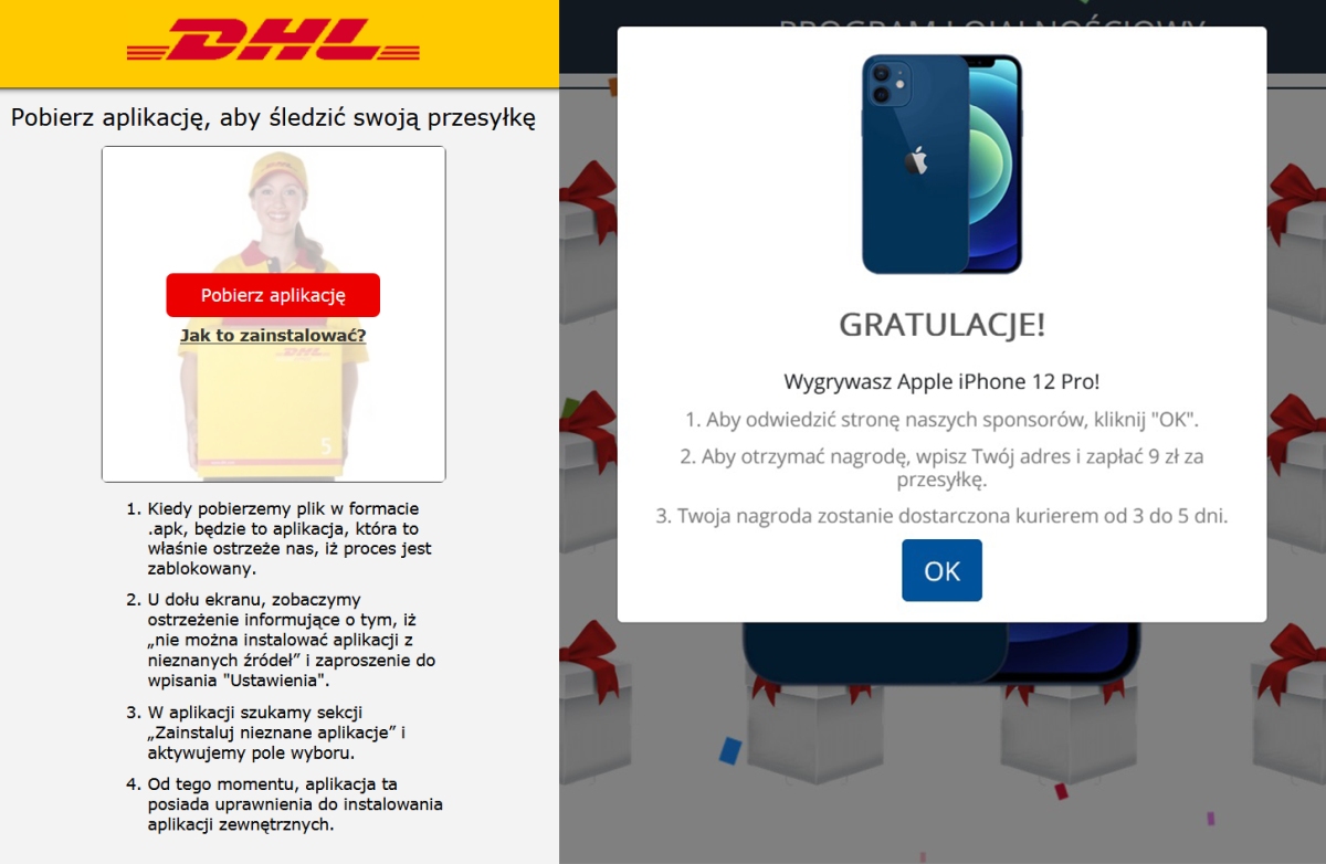 Kupujesz online? Uważaj na SMS-y od przestępców podszywających się pod firmy kurierskie