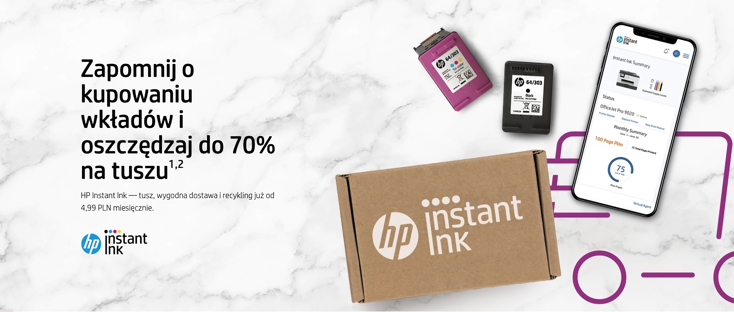 HP Instant Ink w Polsce. Kupisz abonament na tusz do drukarki?