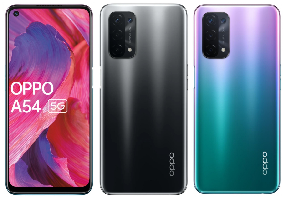Oppo wprowadził do Polski dwa nowe telefony: A54 5G i Reno5 Z 5G