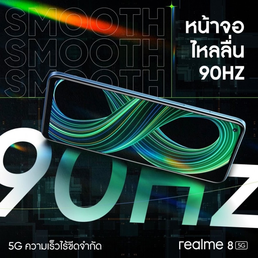 Realme 8 5G odsłania kolejne karty