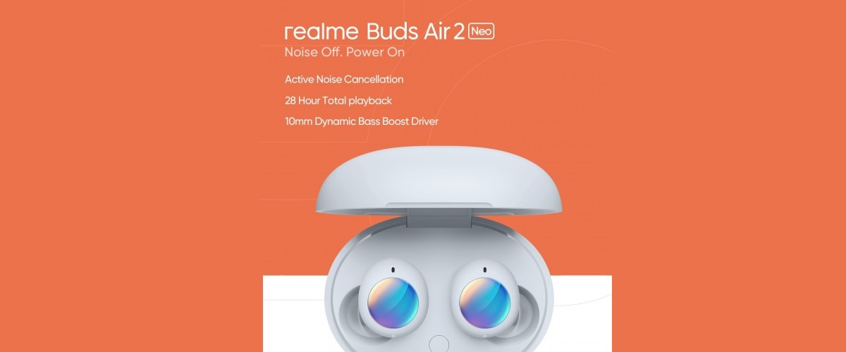 Realme Buds Air 2 Neo już 7 kwietnia