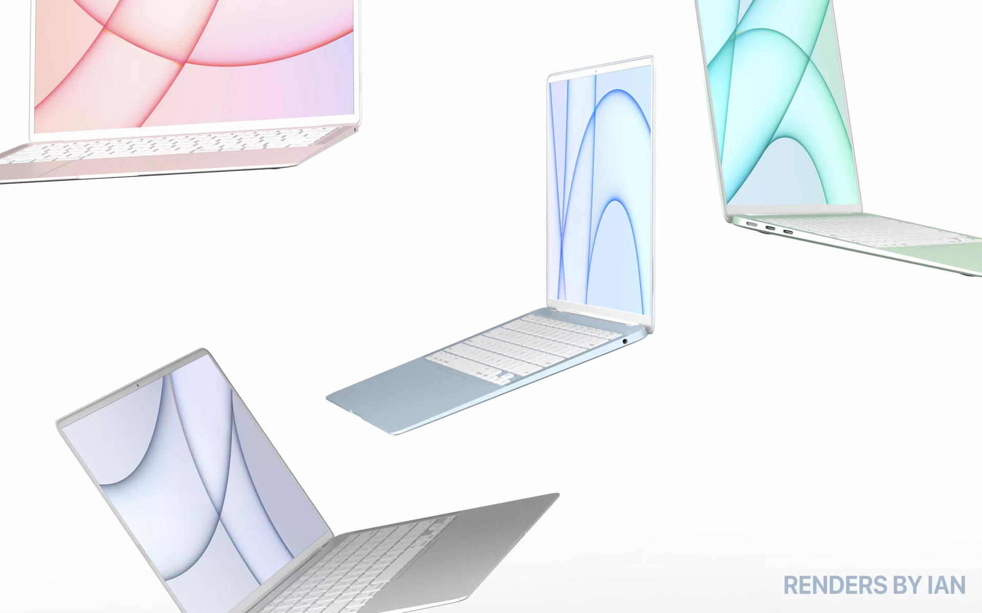 Nowe MacBooki Air w pastelowych kolorach i z cienkimi ramkami wokół ekranu?