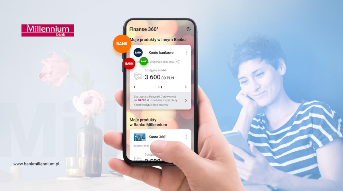 Bank Millennium: pożyczka na postawie informacji z innych banków. Nowe zastosowanie otwartej bankowości