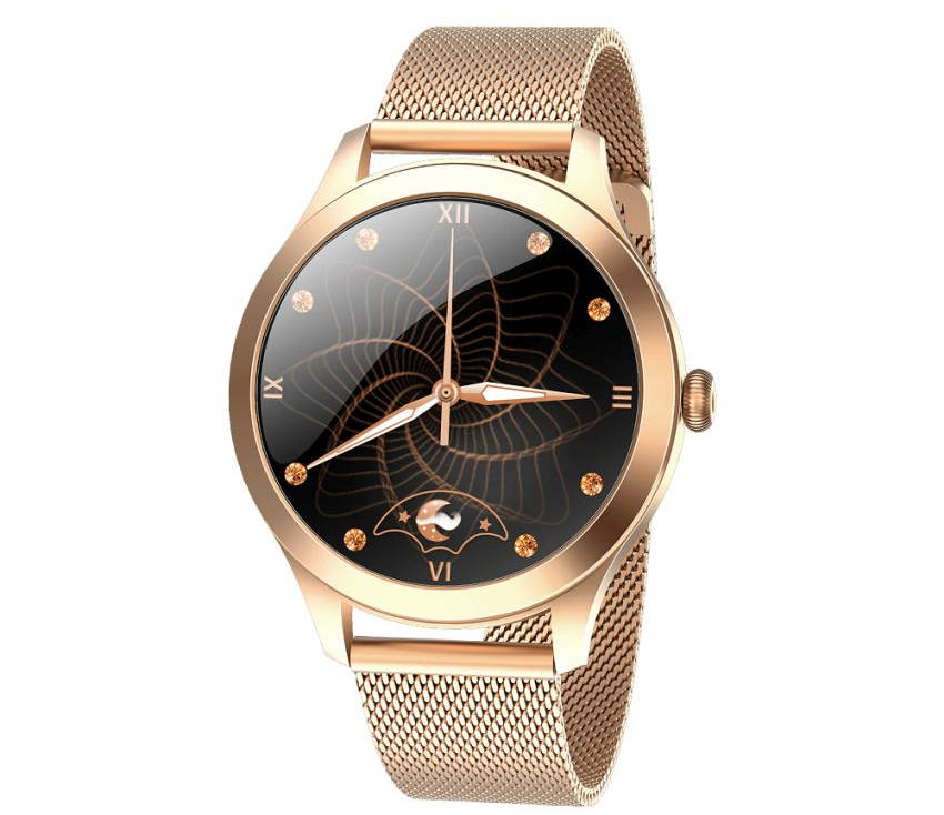 Smartwatch niedrogi, ale elegancki – Maxcom FW42 Gold to zegarek stworzony dla kobiet