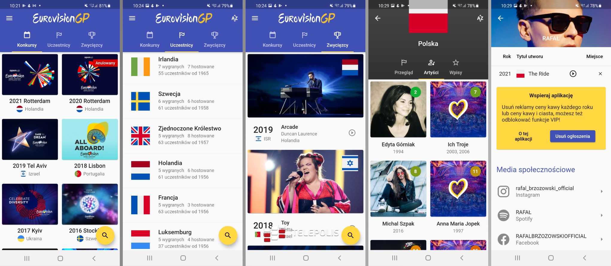 5 aplikacji na Androida, które nie powinny Ci umknąć w tym tygodniu – część 54 na Eurowizję 2021