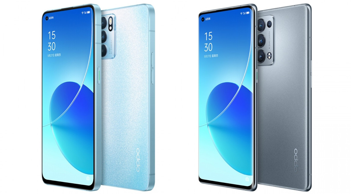 Oppo Reno6 na oficjalnych materiałach