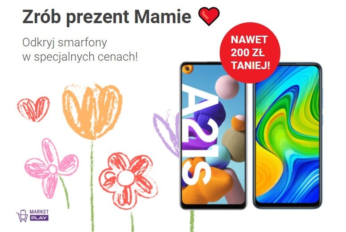 Dzień Mamy w Play to telefony i zegarki w atrakcyjnych cenach