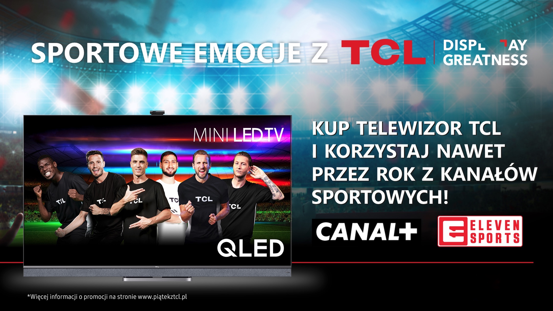 TCL szykuje sportową promocję na Mistrzostwa Europy w piłce nożnej