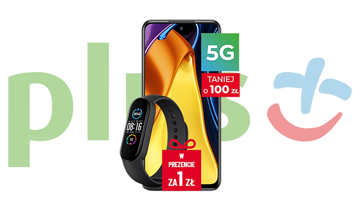 Xiaomi POCO M3 Pro 5G 64 GB na wyłączność w Plusie. Sprzedaż rusza 1 czerwca