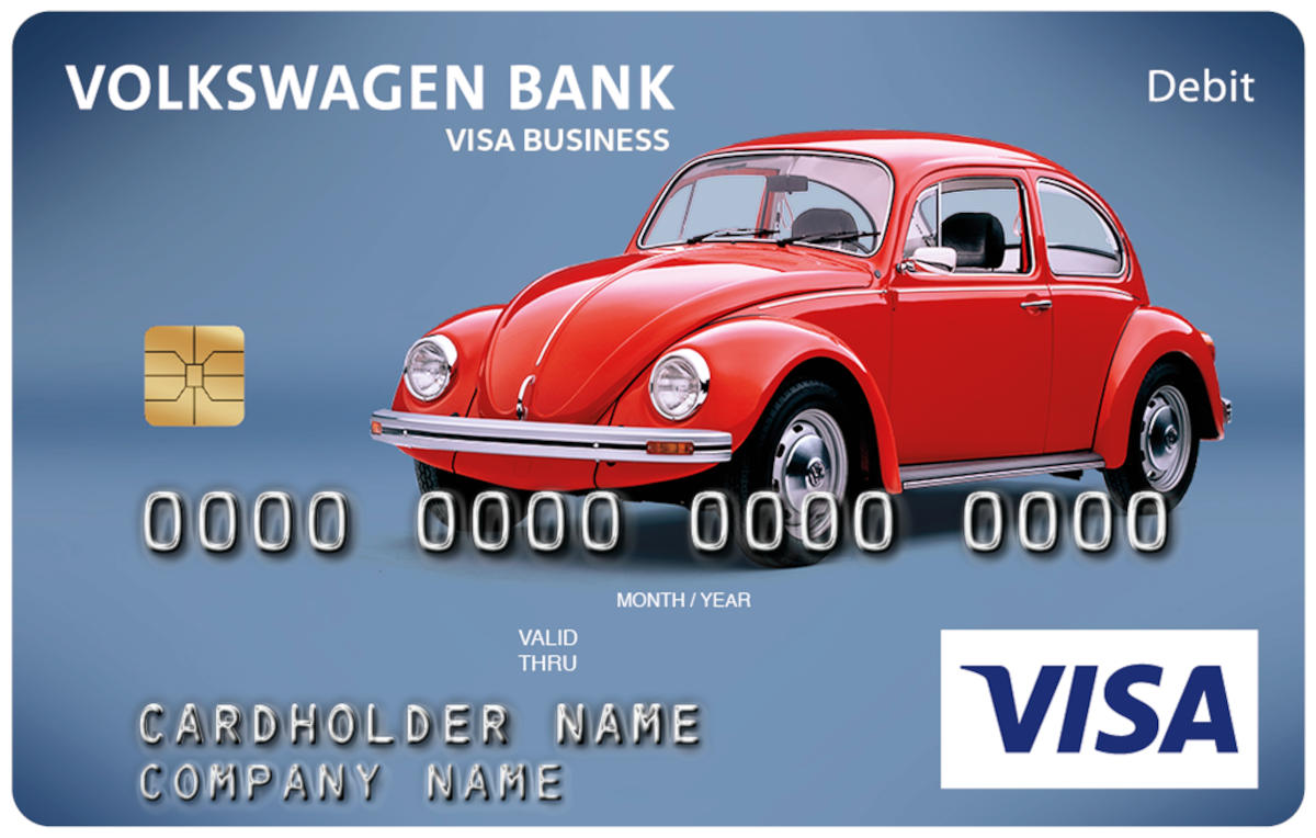 Garbus i bulik – są. A gdzie passerati? Volkswagen Bank wprowadza nowe wzory kart