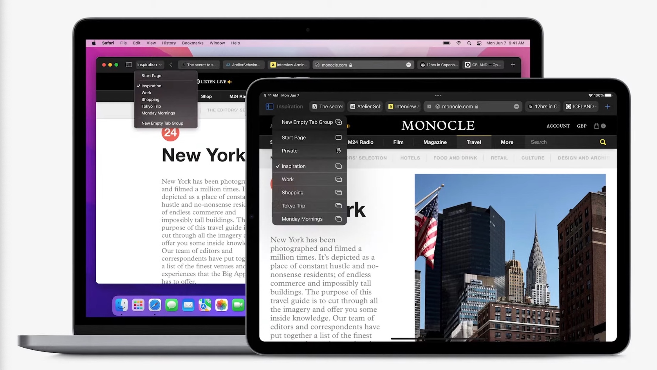 Apple WWDC21: Z macOS Monterey jedna klawiatura wystarczy każdemu