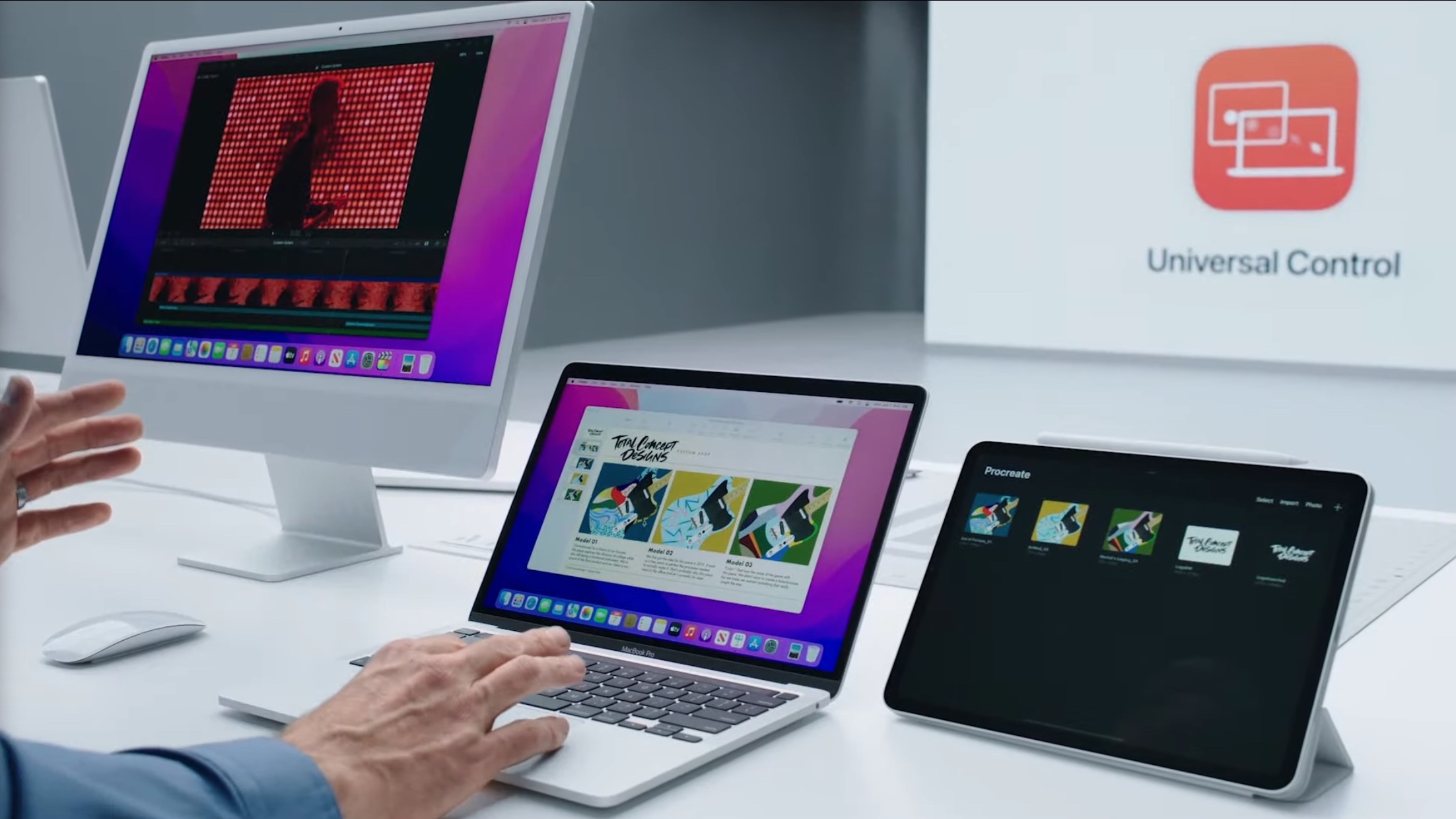Apple WWDC21: Z macOS Monterey jedna klawiatura wystarczy każdemu