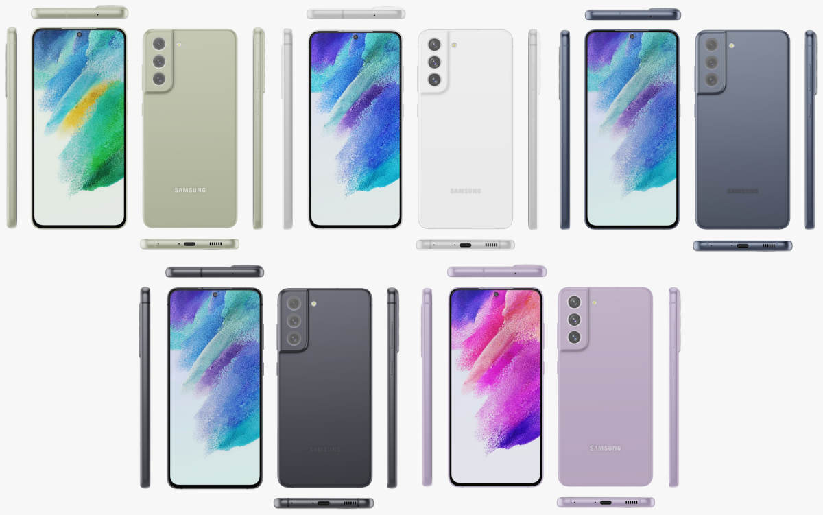 Galaxy S21 FE: zobacz wszystkie warianty kolorystyczne