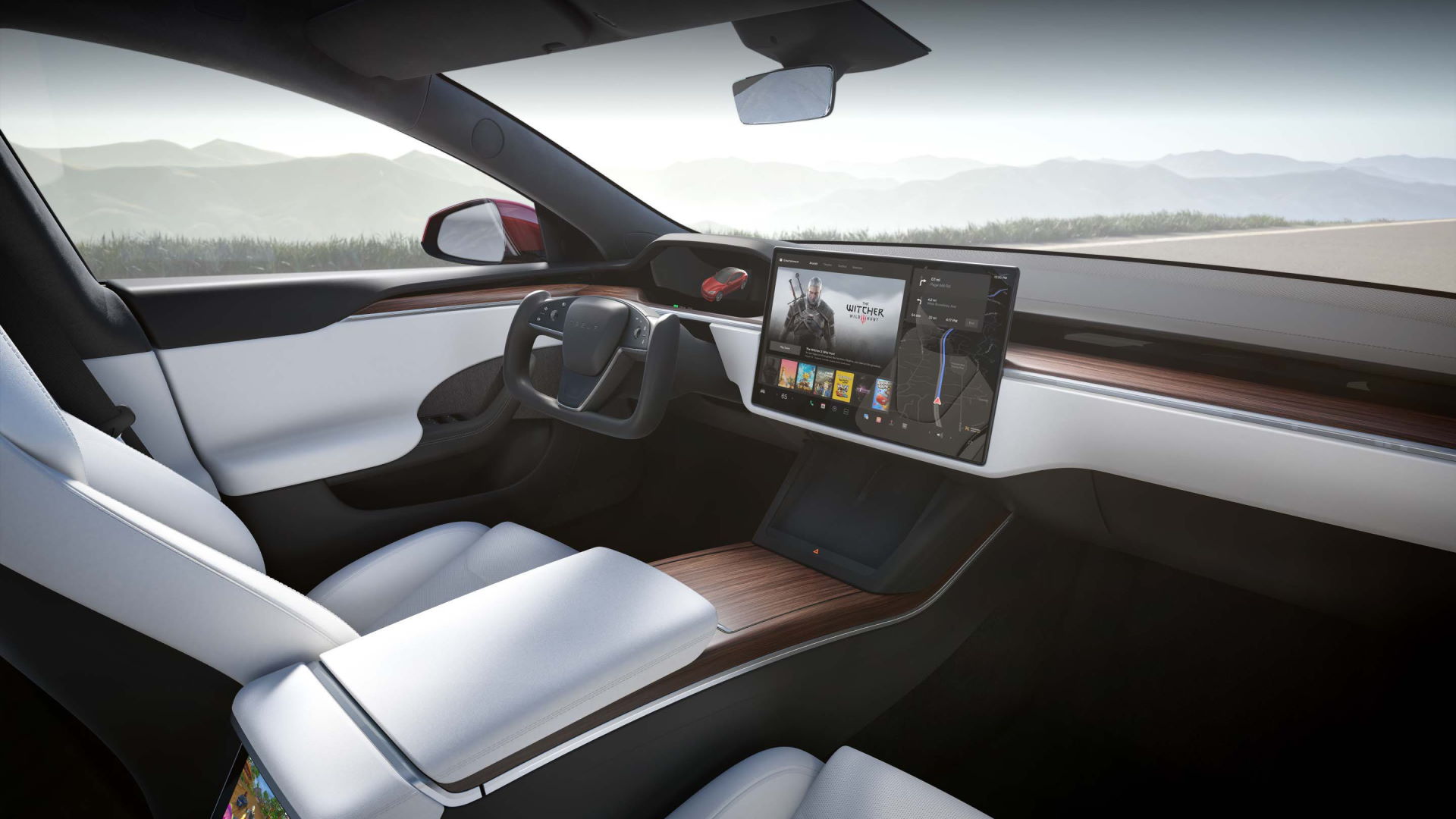Nowa Tesla Model S Plaid ma na pokładzie konsolę o wydajności PlayStation 5