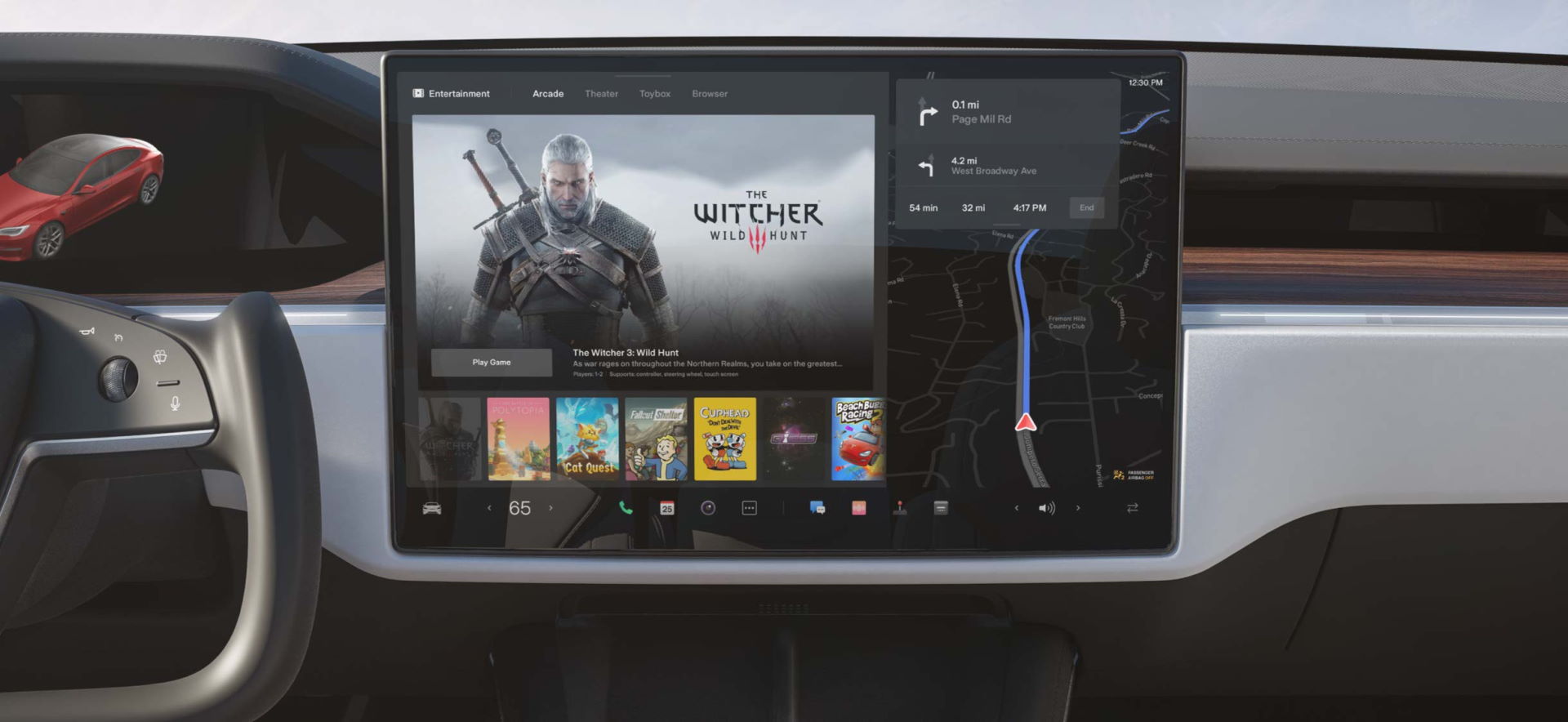 Nowa Tesla Model S Plaid ma na pokładzie konsolę o wydajności PlayStation 5