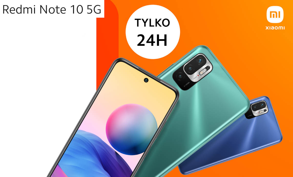 Xiaomi Flash Sale: Redmi Note 10 5G w świetnej cenie
