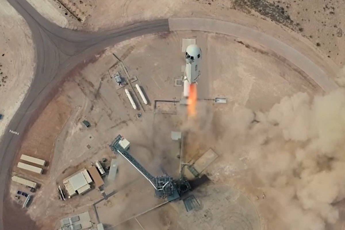 Jeff Bezos poleci w kosmos. New Shepard wystartuje 20 lipca