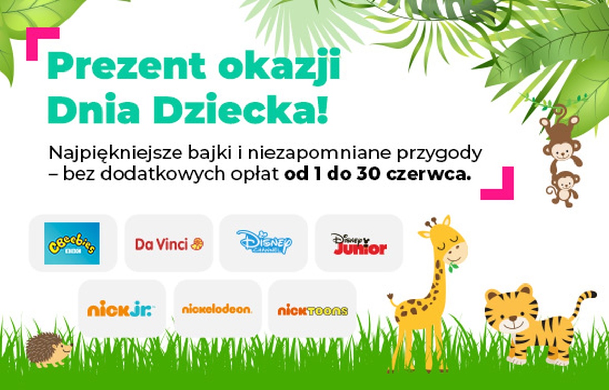 Dzień Dziecka w Netia TV trwa cały miesiąc
