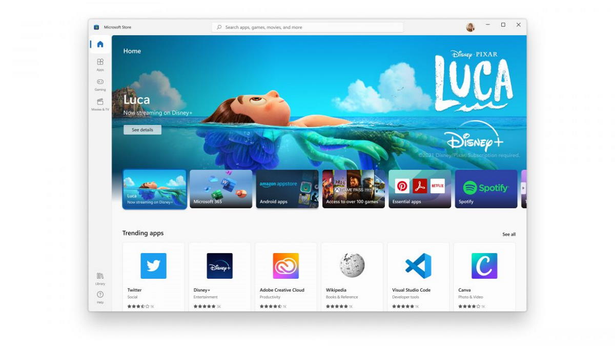 Nowy Microsoft Store nie tylko na Windows 11